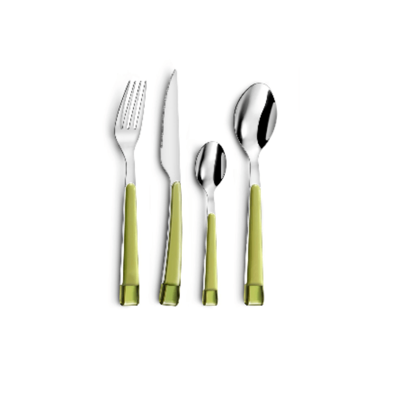 AMEFA CUTLERY Amefa Guimauve 16 Piece Cutlery Set Green (6997351923801)