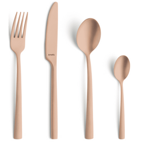 AMEFA CUTLERY Amefa Manille Copper Cutlery Set 16 Piece (7016404189273)