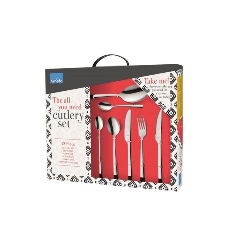 AMEFA CUTLERY Amefa Manille Cutlery Set 42 Piece (4749587546201)