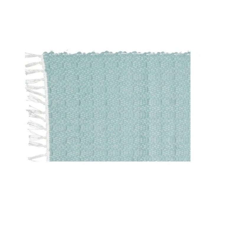 Amelia Jackson RUG Amelia Jackson Cotton Dhurrie Twill Duck Egg 75X120 SBED022 (2061579026521)
