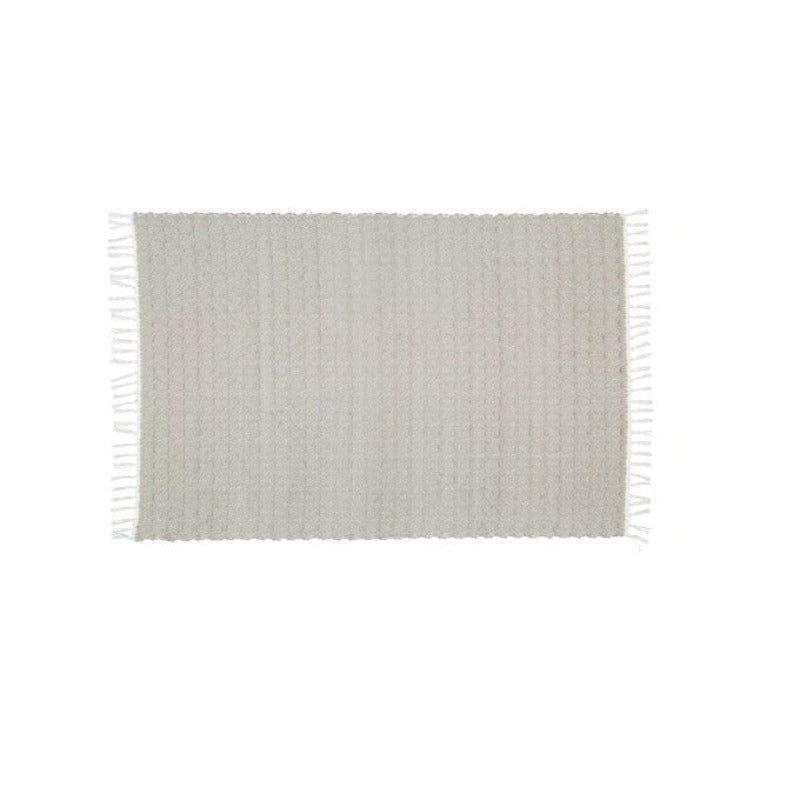Amelia Jackson RUG Amelia Jackson Cotton Dhurrie Twill Light Grey 75X120 SBED022 (2061579059289)