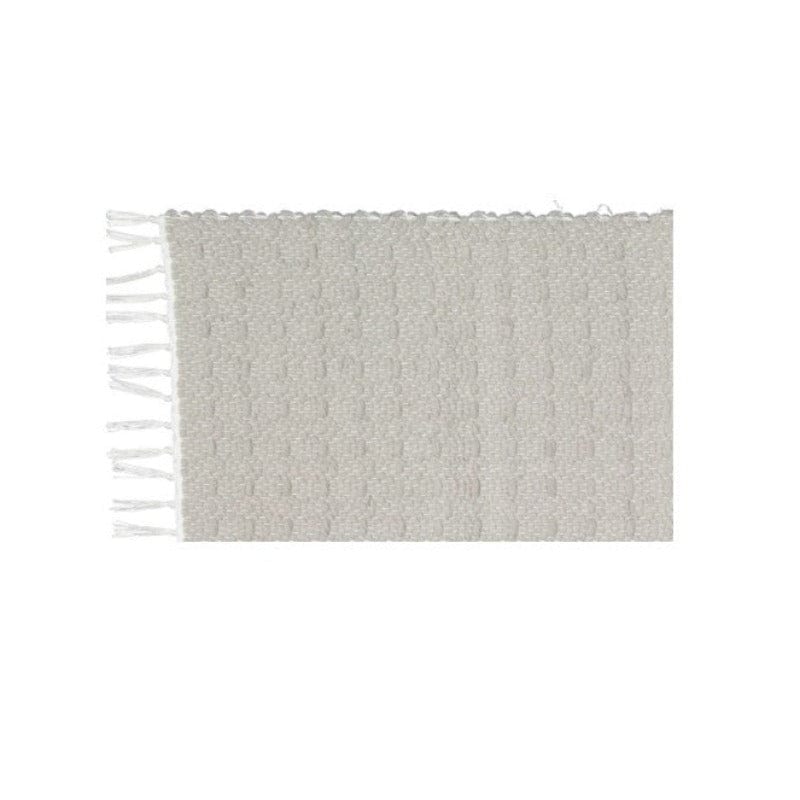 Amelia Jackson RUG Amelia Jackson Cotton Dhurrie Twill Light Grey 75X120 SBED022 (2061579059289)