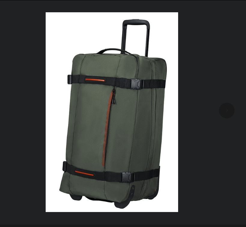 American Tourister Trolley Duffle American Tourister Urban Track Duffle With Wheels Medium 84L (7267158261849)