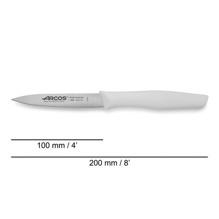ARCOS CUTLERY Arcos Nova Paring Knife 100mm White (7237822873689)