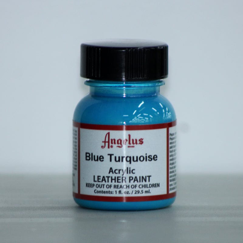 ARTS & CRAFT Habby Blue Turuoise Angelus  Leather Paints 29.5ml (6783273369689)