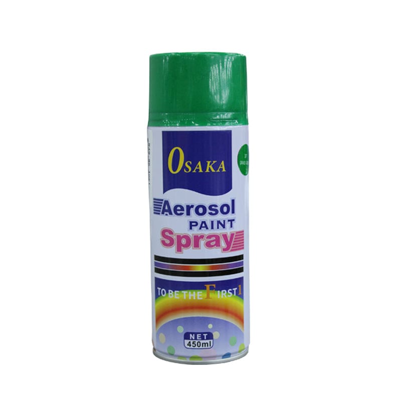 ARTS & CRAFT Habby Grass Green Aesorol Spray Paint Black 450ml (6560912212057)