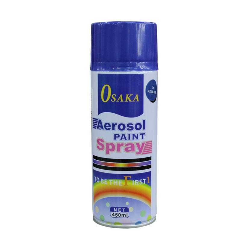 ARTS & CRAFT Habby Navy Aesorol Spray Paint Black 450ml (6560912212057)