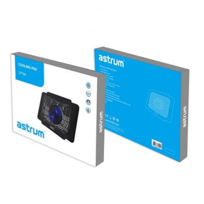 astrum COOLING PAD Astrum CP160 Cooling Pad 15.6" Slim Black (4752419684441)