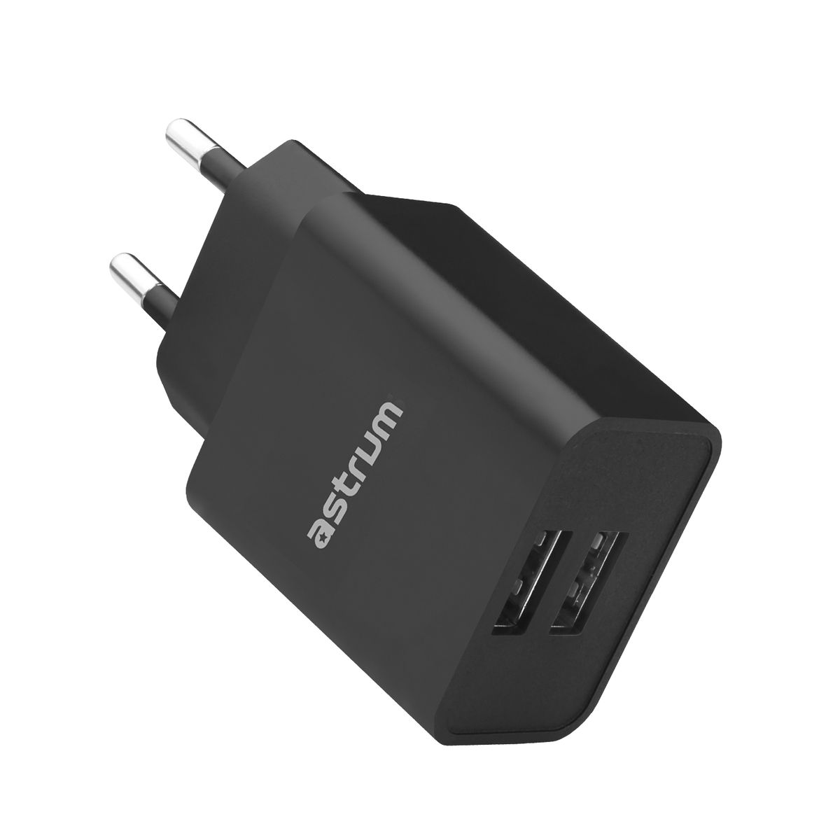 Astrum Headset Astrum 5V 2.4A Dual USB Fast Wall Charger + USB-C Cable - Pro Dual U24 (7184537649241)