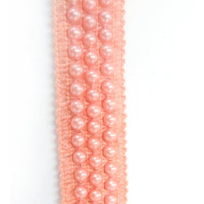 BEADED TRIMMING Habby Trimming Light Peach Art -3071 (4728962711641)