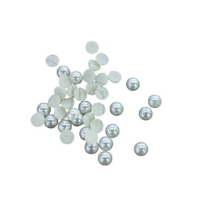 BEADS Habby Half Pearl Beads Medium Shinny Cream (7240255078489)