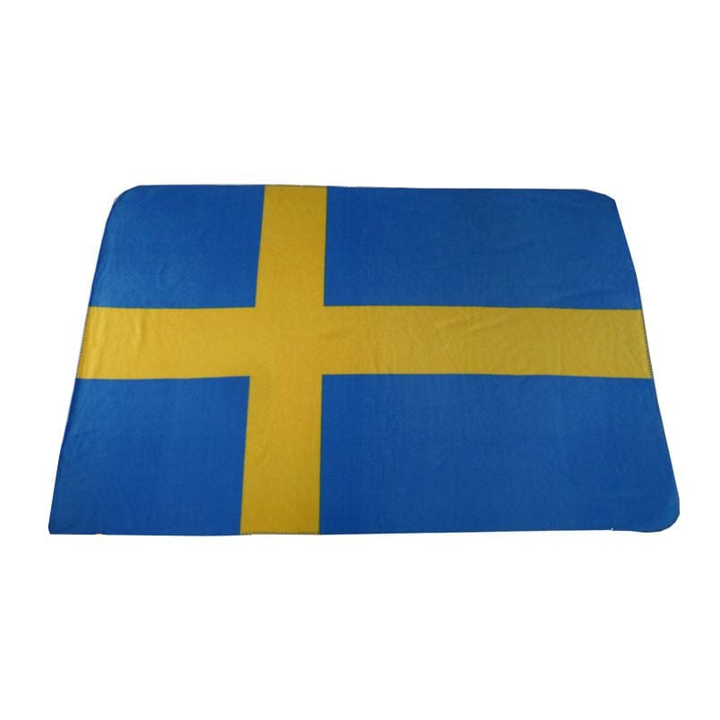 Bed Linen Bedroom & Bathroom Flag Blanket Printed Polar Fleece (2061781860441)