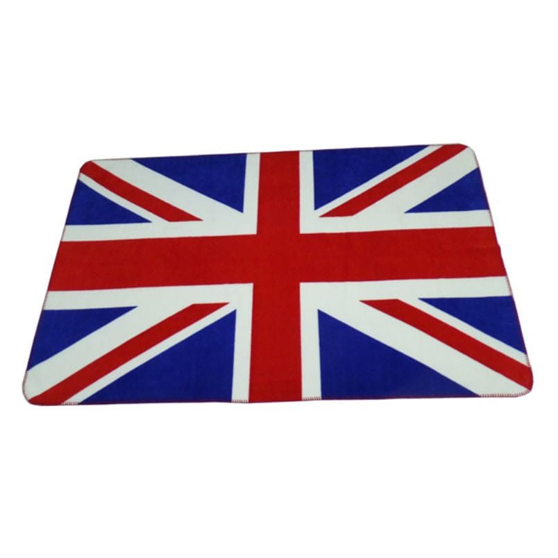 Bed Linen Bedroom & Bathroom Flag Blanket Printed Polar Fleece (2061781860441)