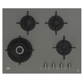 Beko Gas Hob Beko 65cm Gas on Glass Hob KOCW64225XDSI (7203700637785)