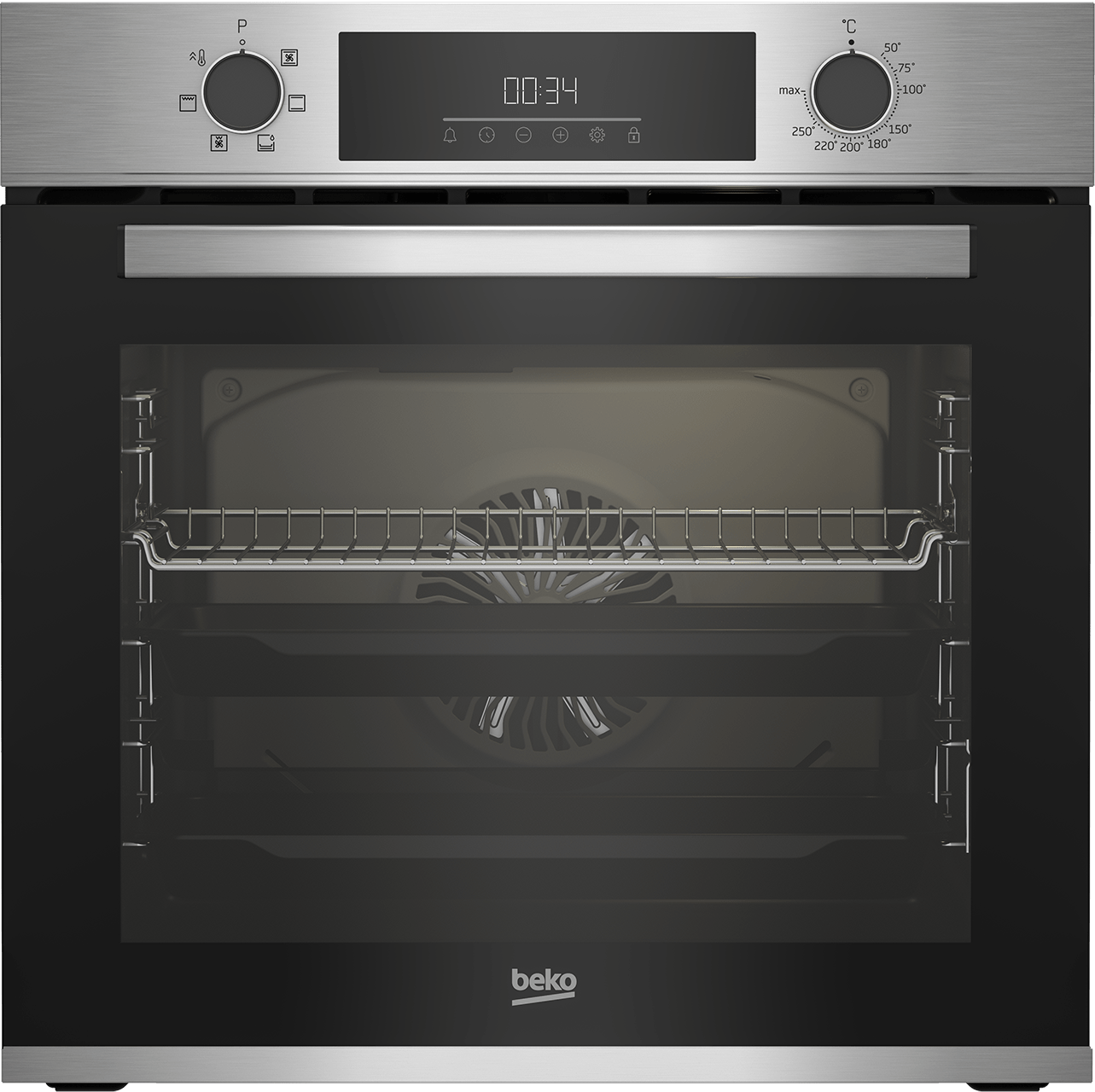 Beko Oven BEKO 60cm Stainless Steel Multifunction Built-in OvenBBIE12300X (7203703226457)