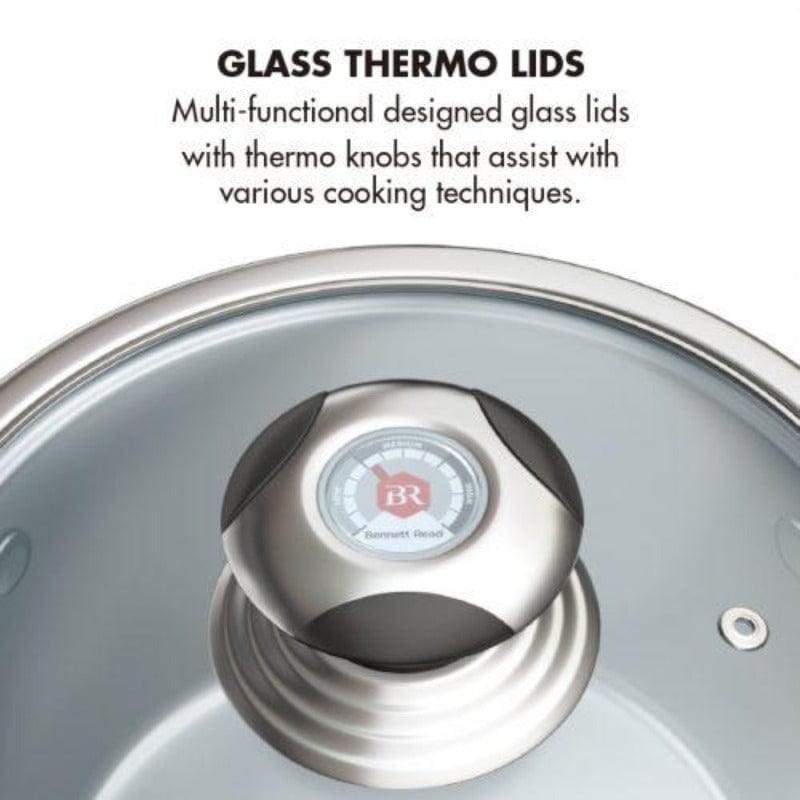 BENNETT READ POTS Bennett Read Finesse 16-piece, premium Stainless Steel KSC316 (4656894017625)