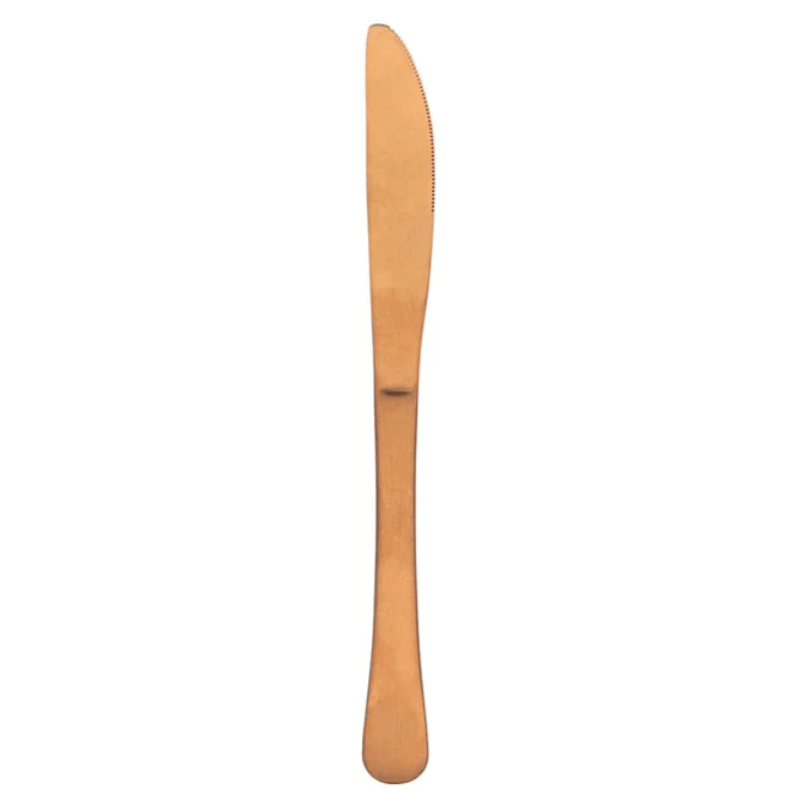 Bergner CUTLERY Bergner Cutlery Copper Matt Stainless Steel 24 Piece (4452004167769)