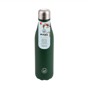 Bergner FLASK BOTTLE Bergner Stainless Steel Vacuum Cola Bottle Green 500ML BG-37560-MGR (7079337263193)