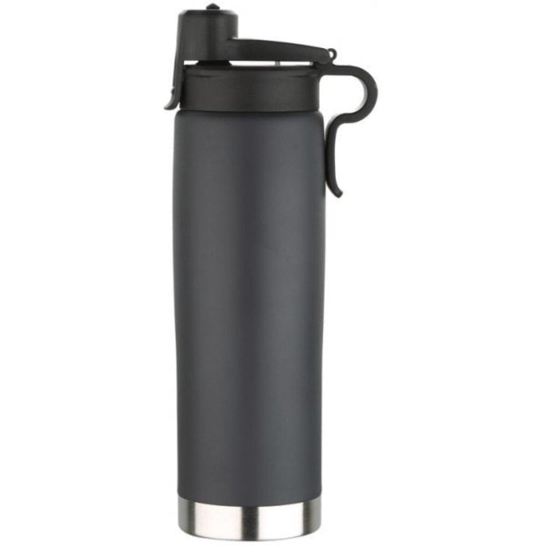 Bergner Travel Mug Bergner Stainless Steel Bottle 500ML Dark Grey BG-37571-MBK (7077886066777)