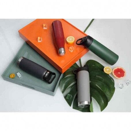 Bergner Travel Mug Bergner Stainless Steel Bottle 500ML Green BG-37571-MGR (7077885149273)