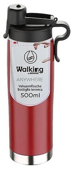 Bergner Travel Mug Bergner Stainless Steel Bottle 500ML Red BG-37571.MPK (7076225351769)