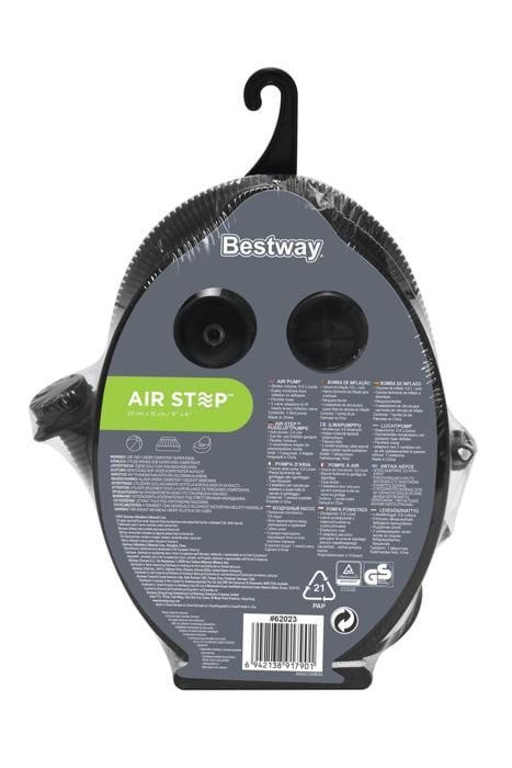 BESTWAY Air Pump Bestway Air Step Air Pump 62023 (7141096325209)