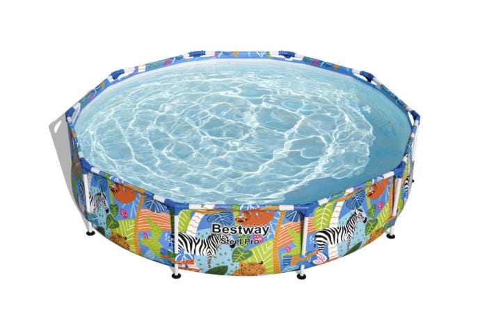 BESTWAY POOL Bestway Frame Pool Wild Print 3.05m x 66cm 56985 (7166950342745)