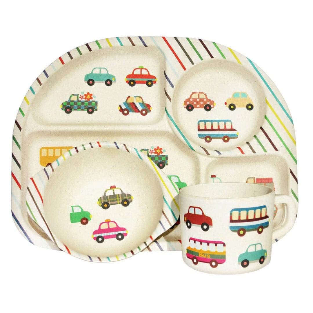 Bim Bamboo Baby Bowl Bim Bamboo Transport Fibre Dining Set 3 Piece (7143942815833)