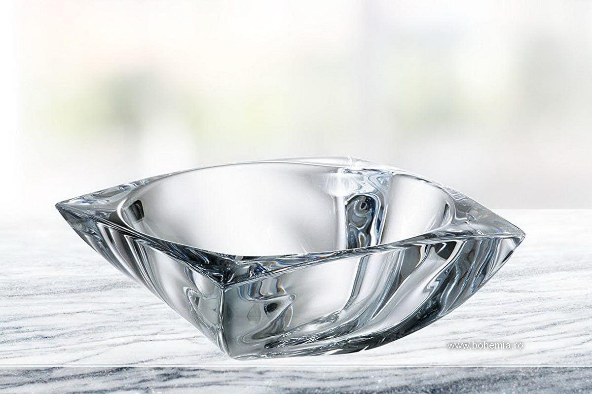 BOHEMIA GLASS Bohemia Crystal Bowl Arezzo 32CM (7285651865689)