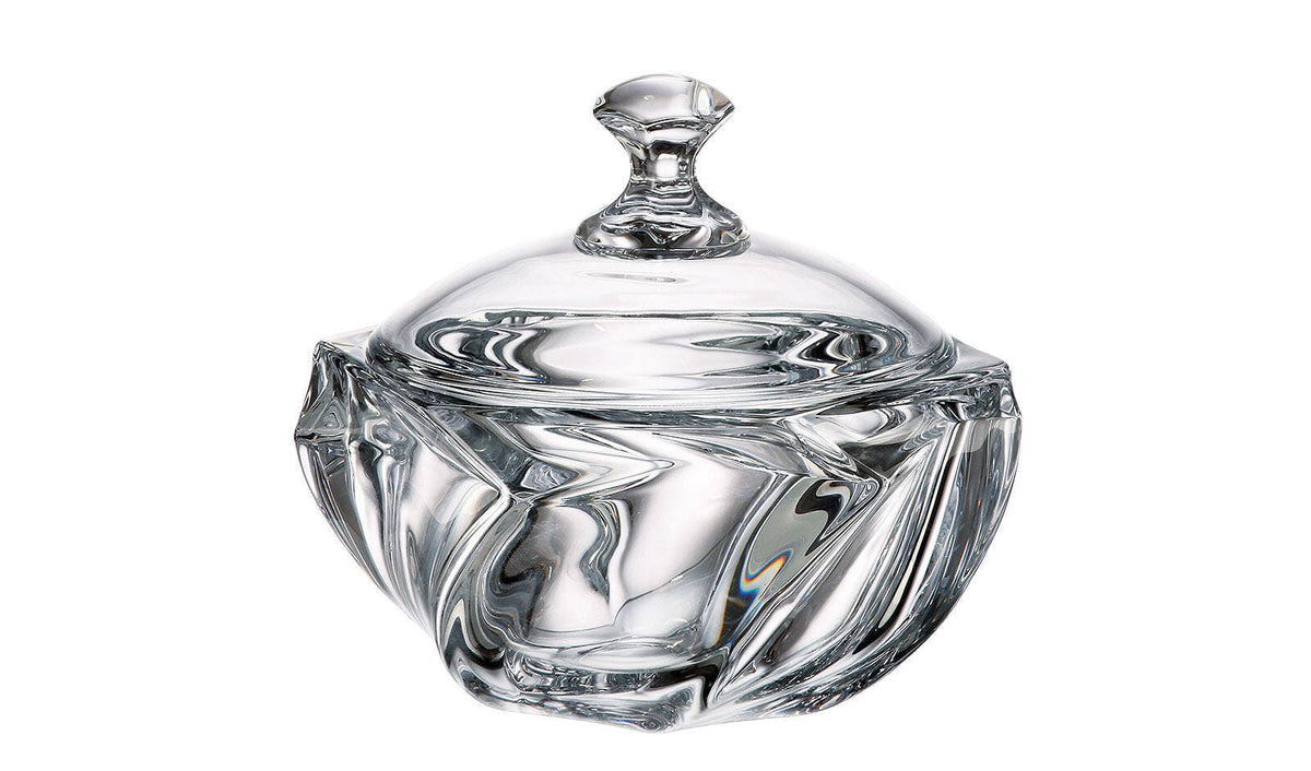 BOHEMIA GLASS Bohemia Crystal Candy Bowl Macao 20.5CM (7282623184985)