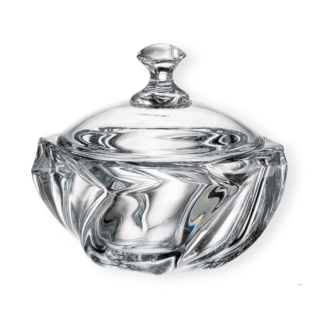 BOHEMIA GLASS Bohemia Crystal Candy Bowl Macao 20.5CM (7282623184985)