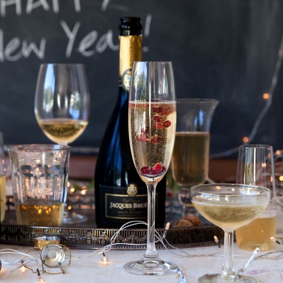 BOHEMIA GLASS Bohemia Crystal Milvus Champagne Flute  250ml Set Of 6 (7284109082713)