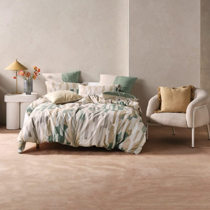 BOHEMIA GLASS Linen House Mollendo Duvet Cover Set (7284266303577)