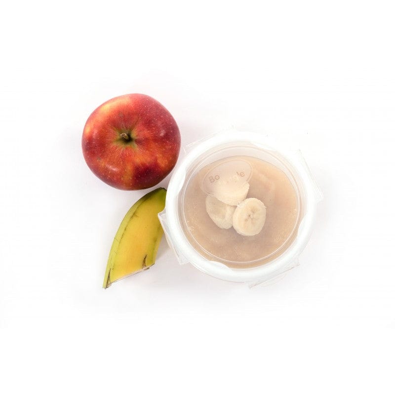 BoJungle Baby Bowl BoJungle Baby Bowls Glass White-Grey-Pink 3 Piece B500500 (7070666752089)