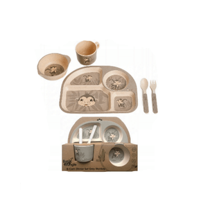 BoJungle Dinner Set BoJungle Baby Corn Dinner Set Grey Monkey B555010 (7070749130841)