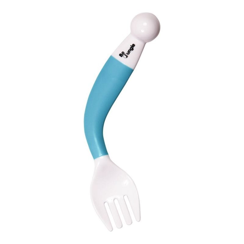 BoJungle Soft Spoon BoJungle Baby Bendable Spoon and Fork Turquoise B570000 (7070746345561)