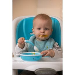 BoJungle Soft Spoon BoJungle Baby Bendable Spoon and Fork Turquoise B570000 (7070746345561)