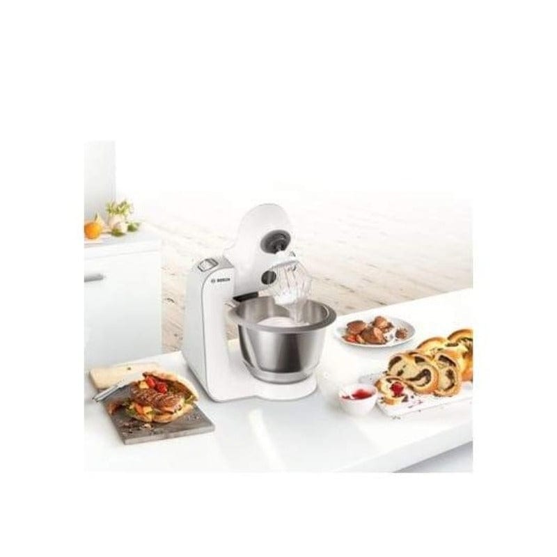 Bosch Food Processor Bosch 1000W Universal Kitchen Machine MUM5 White, Silver MUM58257 (6794315759705)
