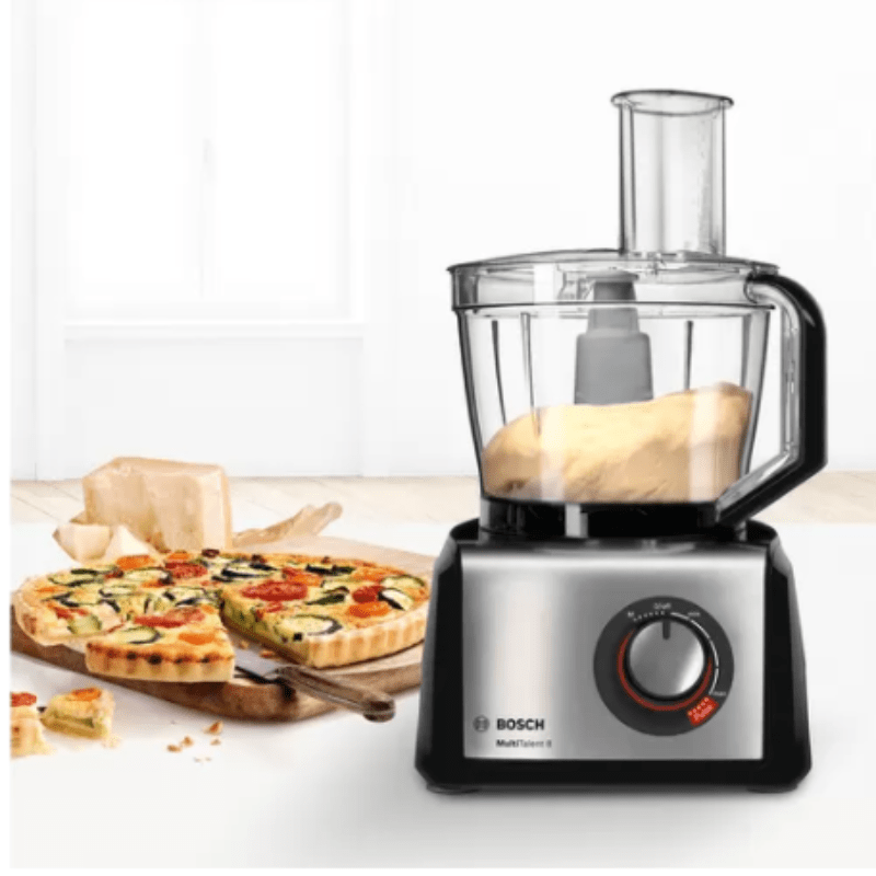 Bosch Food Processor Bosch 1250W Food processor Multi-Talent 8 Black, Brushed stainless steel MC812M844 (6793113927769)