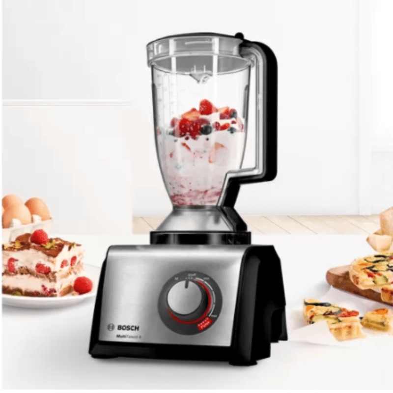 Bosch Food Processor Bosch 1250W Food processor Multi-Talent 8 Black, Brushed stainless steel MC812M844 (6793113927769)