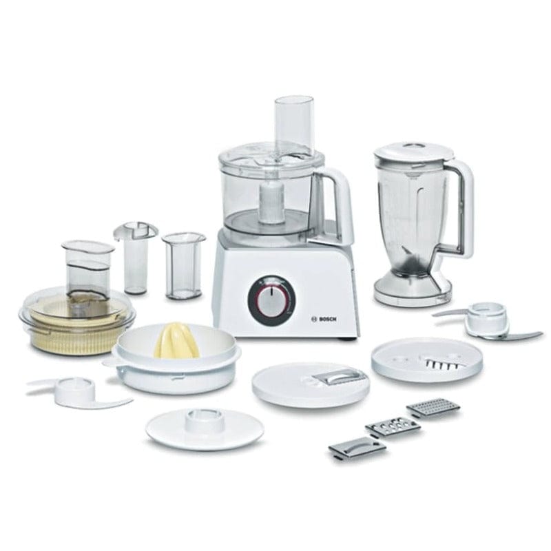 Bosch 800W Food Processor MCM4 Styline Beige, Graphite, White MCM4200 - MHC World (2061544915033)