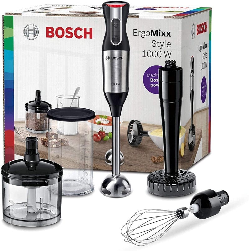 Bosch Hand Blender Bosch 1000W Hand Blender Ergo Mixx Style Stainless Steel MS6CM6155 (6793060614233)