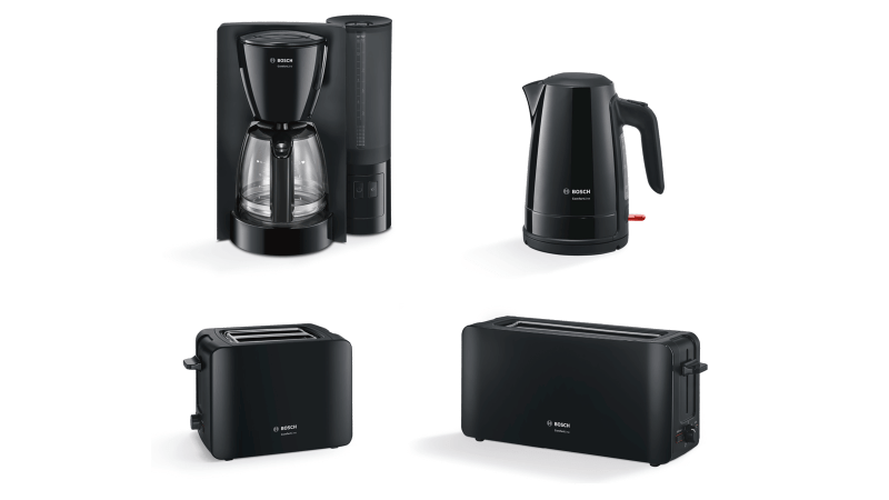 Bosch KETTLE Bosch Kettle Comfort Line 1.7 Litre Black TWK6A013 (6542620721241)