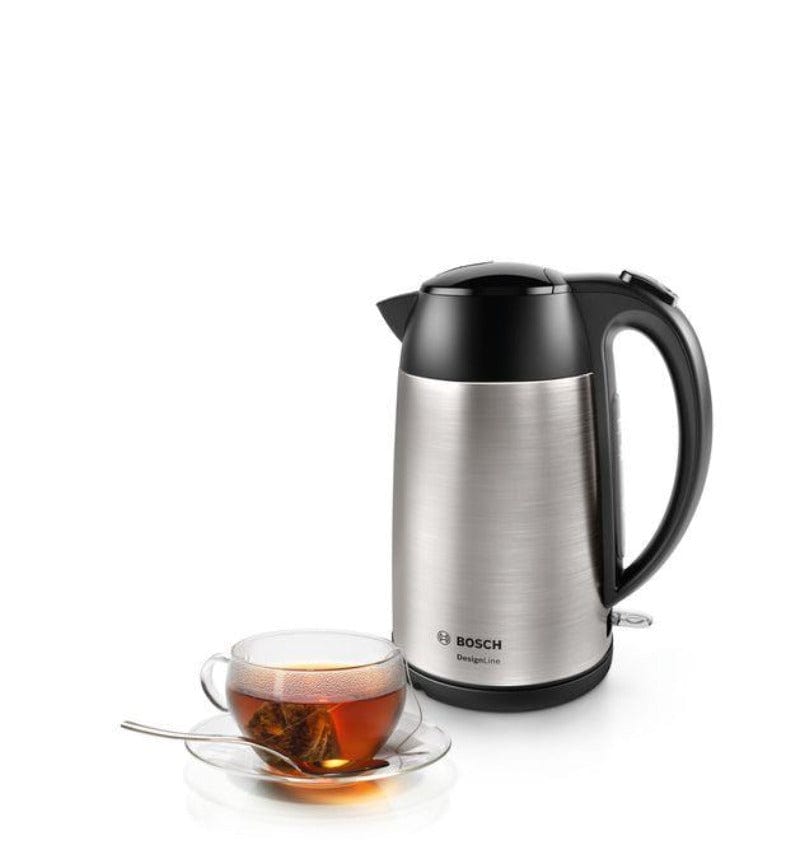 Bosch KETTLE Bosch Kettle Design Line 1.7 Litre Stainless steel TWK3P420 (6543160311897)