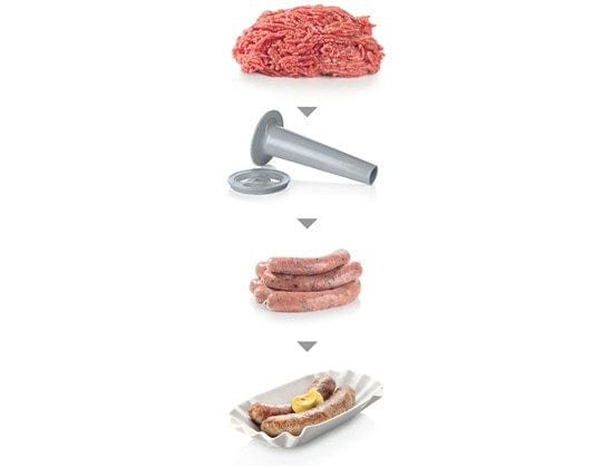 Bosch Meat Mincer Bosch Meat Mincer ProPower 700 W Black & Silver   MFW67440 (2061775765593)