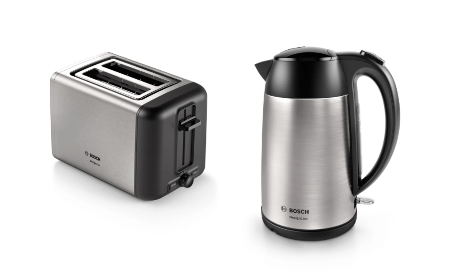 Bosch TOASTER Bosch 2-Slice Compact Toaster Design Line Stainless Steel TAT3P420 (6867512918105)