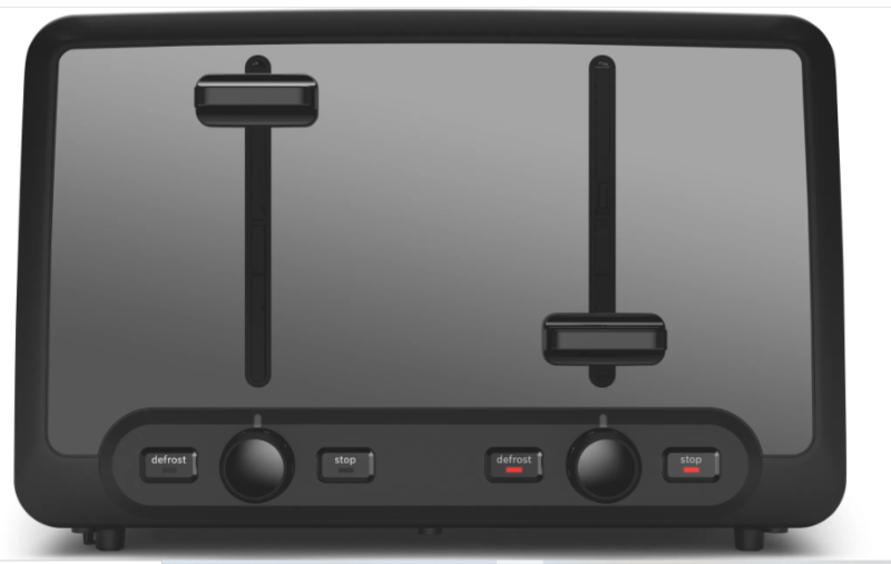 Bosch TOASTER Bosch 4 Slice Toaster DesignLine Graphite TAT5P445GB (6792734703705)