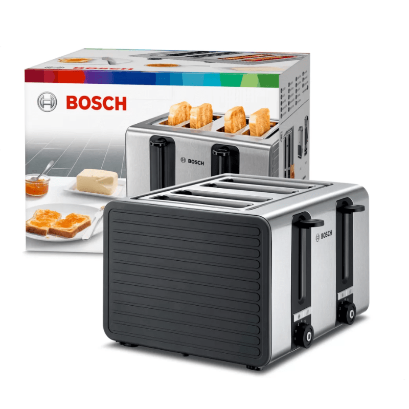 Bosch TOASTER Bosch 4 Slice Toaster Graphite TAT7S45 (7104217219161)
