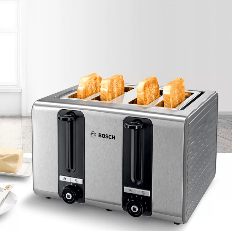 Bosch TOASTER Bosch 4 Slice Toaster Graphite TAT7S45 (7104217219161)