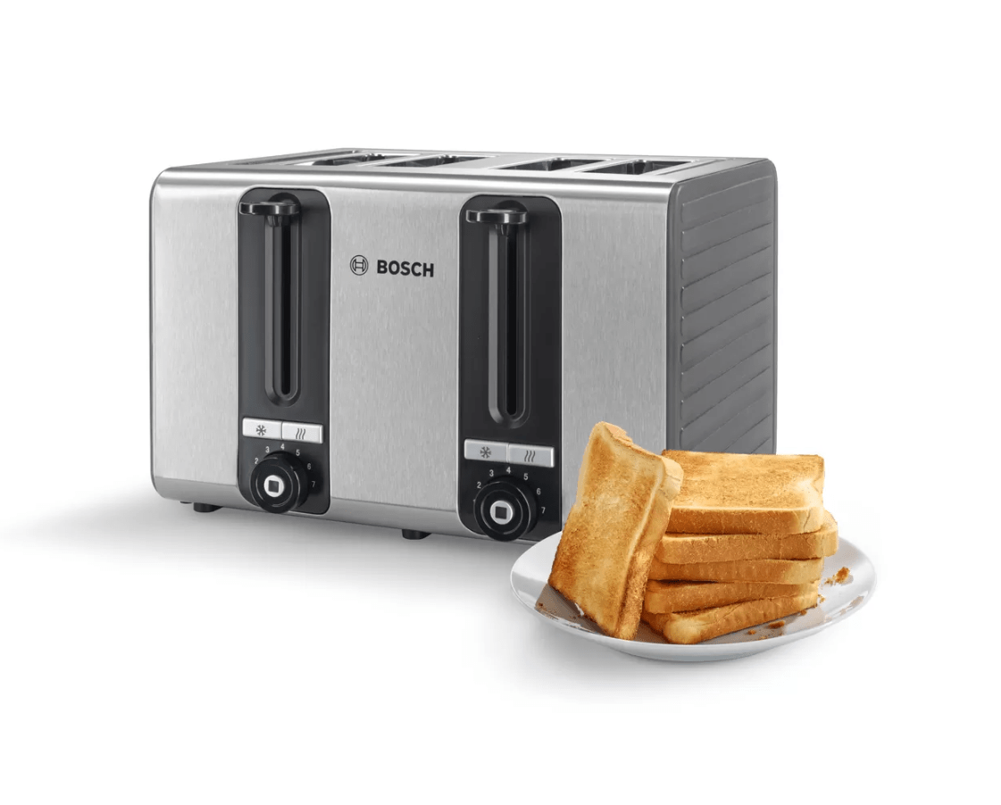 Bosch TOASTER Bosch 4 Slice Toaster Graphite TAT7S45 (7104217219161)